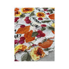 One Shoulder Fruit Floral Mesh Dress