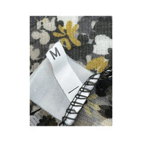 Made in Italy Floral Mesh Wrap Style Dress