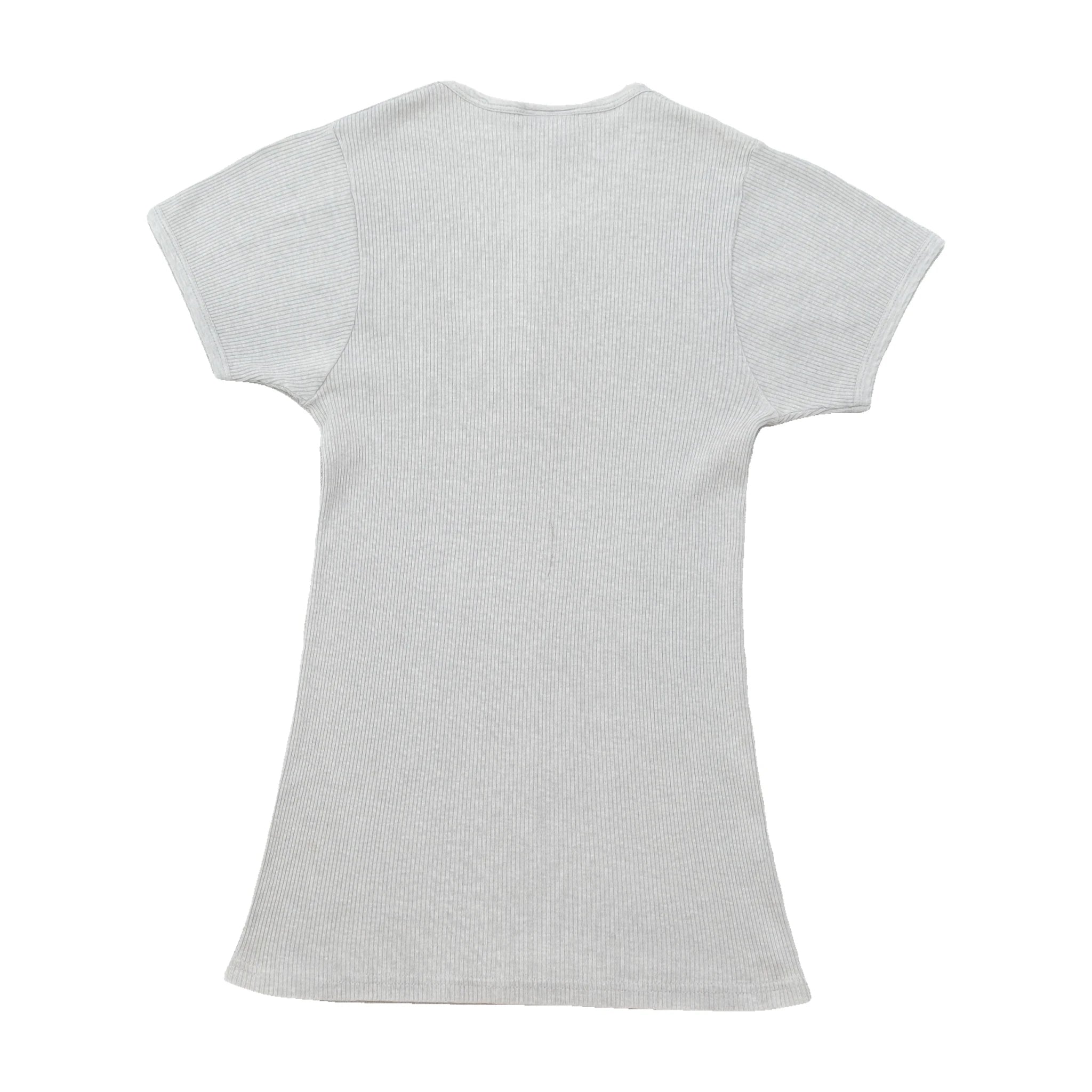 Stefanel Ribbed Henley Short Sleeve Shirt