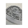 Roberto Cavalli Logo Pattern Knit Beanie