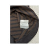Camisola de malha de gola Redonda Levi's às riscas castanhas e pretas