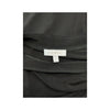 LORRAINE Black Ruched Strapless Midi Dress