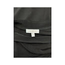 LORRAINE Black Ruched Strapless Midi Dress