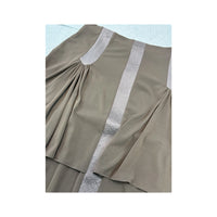 Intrend Layered Brown Midi Skirt