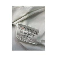 Miss Sixty White Cotton Zip Front Mini Skirt with Drawstring Cutout Pockets