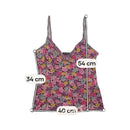Garda Floral Mesh Camisole Tank Top