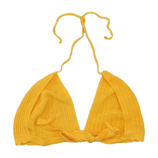 Crochet Halter Knit Bra Top