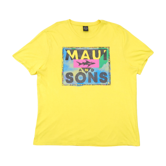 Maui and Sons Graphic Cotton Shirt
