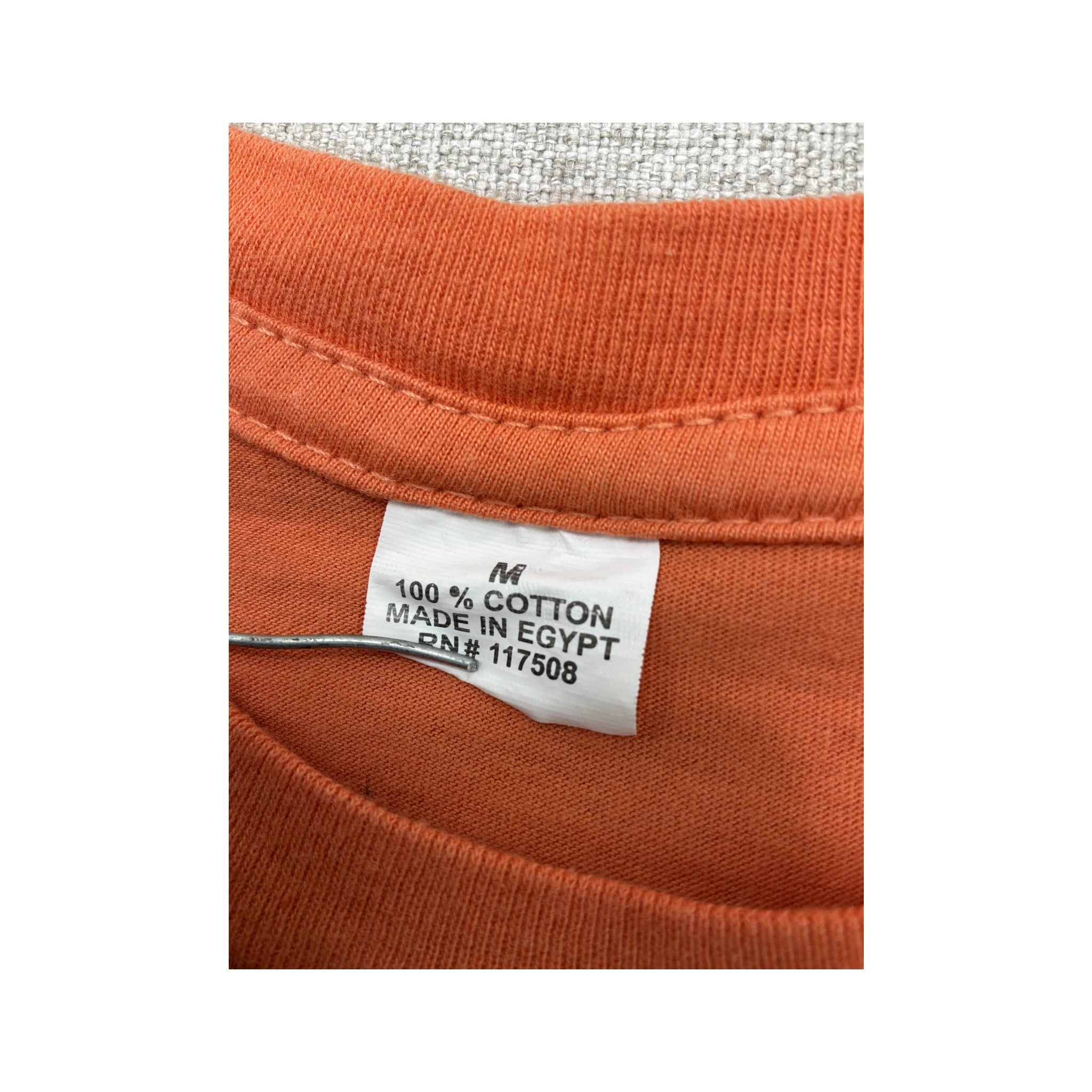 Camisa em algodão com estampado de Faraó do Egito