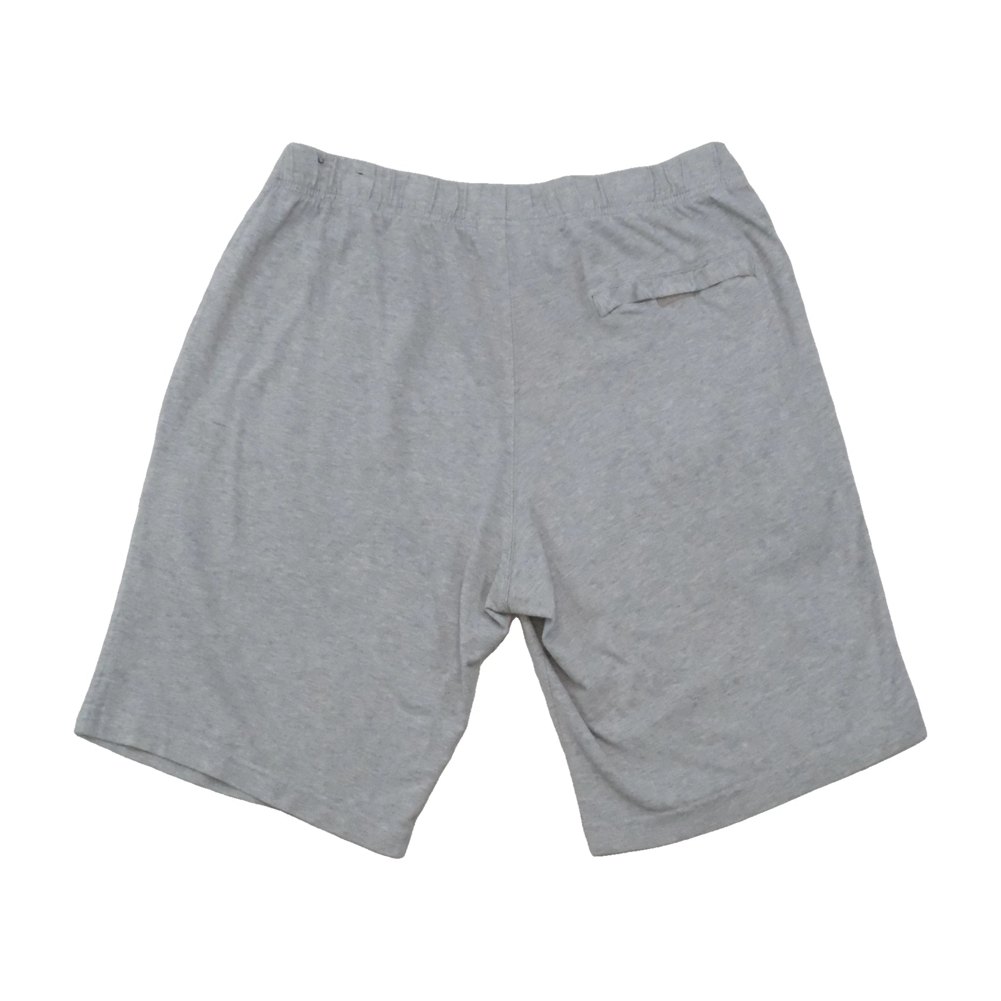 Nike Vintage Gray Cotton Jersey Logo Shorts