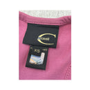 Just Cavalli Sequin Logo Racerback Cotton Tank Top
