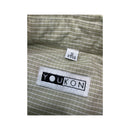Youkon Beige Micro Stripe Button Down Shirt