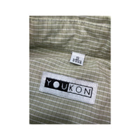 Youkon Beige Micro Stripe Button Down Shirt