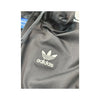 adidas Originals Black 3-Stripe Cotton Blend Hooded Track Jacket