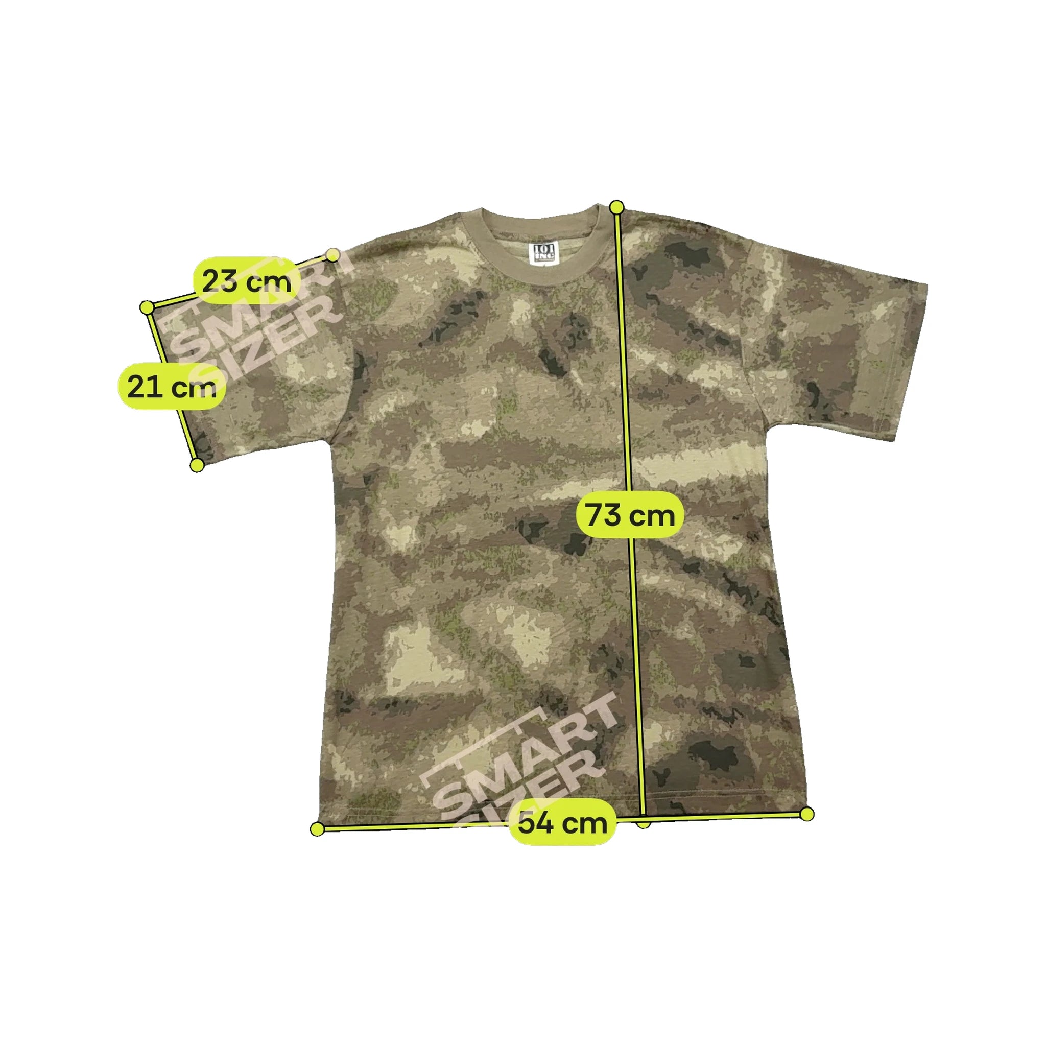 101 INC Allover Camouflage Cotton Shirt