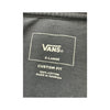 Vans Black Cotton Long Sleeve Logo Shirt