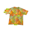 Sint Made in Italy Ornamental Tile Print Cotton Crewneck Shirt