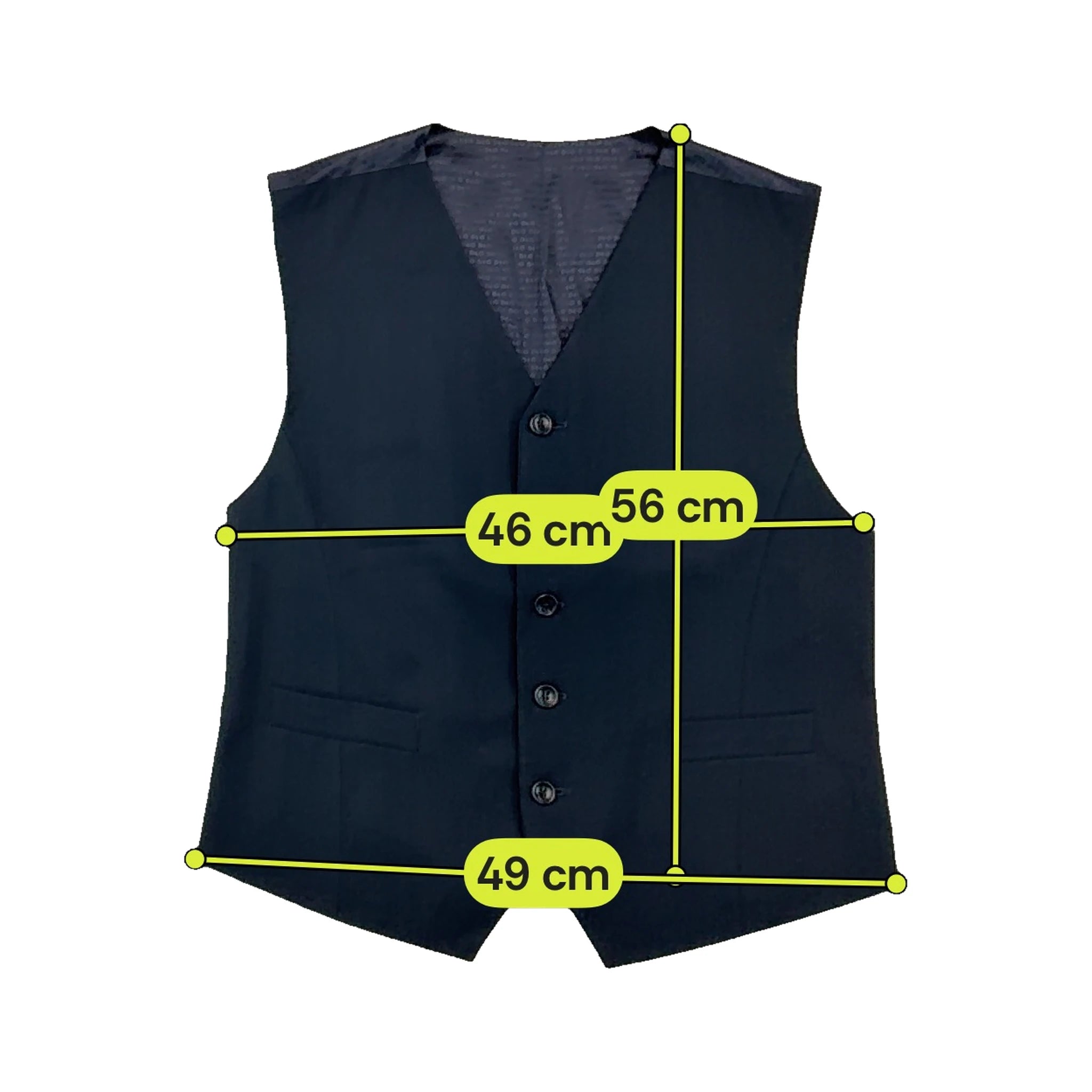 Dolce & Gabbana Navy Wool Blend Suit Vest