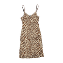 Kookaï Leopard Print Slip Dress
