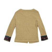 Beige Wool Blend Jacket