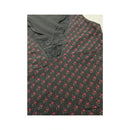 PHARD Floral Print Lace Trim V-Neck Sleeveless Blouse