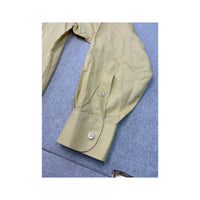 Christian Dior Yellow Cotton Button Up Shirt