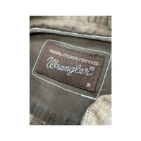 Wrangler Plaid Cotton Button-Up Shirt