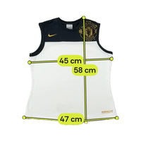 Nike Manchester United Cotton Blend Sleeveless Colorblock Tank Top