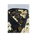 Semata Wayang Vintage Batik Print Cotton Button Up Shirt