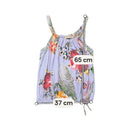 Blusa Roberto Cavalli Class em Viscose com estampado floral e Bainha Balão