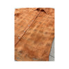 CANNELLA Orange Textured Short Sleeve Button Up Shirt