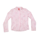 s.Oliver Floral Striped Cotton Button Up Shirt