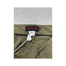 Americo Tavar Embroidered Lace-Up Cotton Cargo Pants