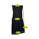LORRAINE Black Ruched Strapless Midi Dress
