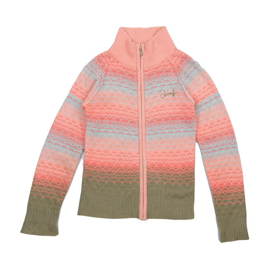 Wool Pink Striped Sweater