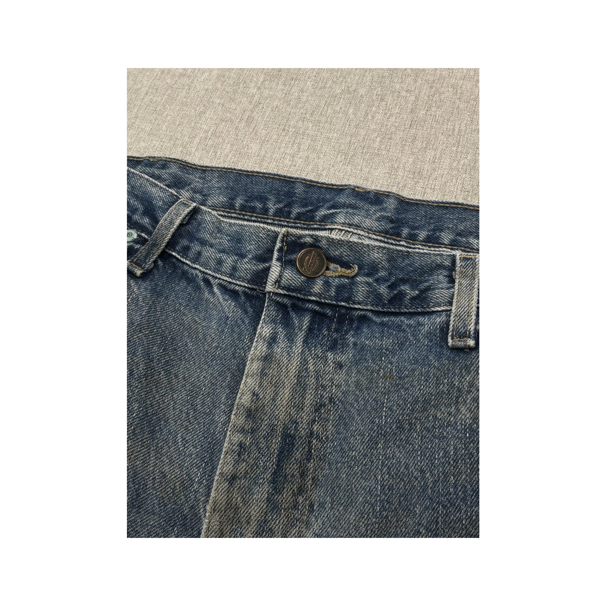 Dickies Vintage Faded Cotton Denim Carpenter Pants