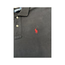 Polo Polo by Ralph Lauren em algodão preto com logótipo do Cavalo
