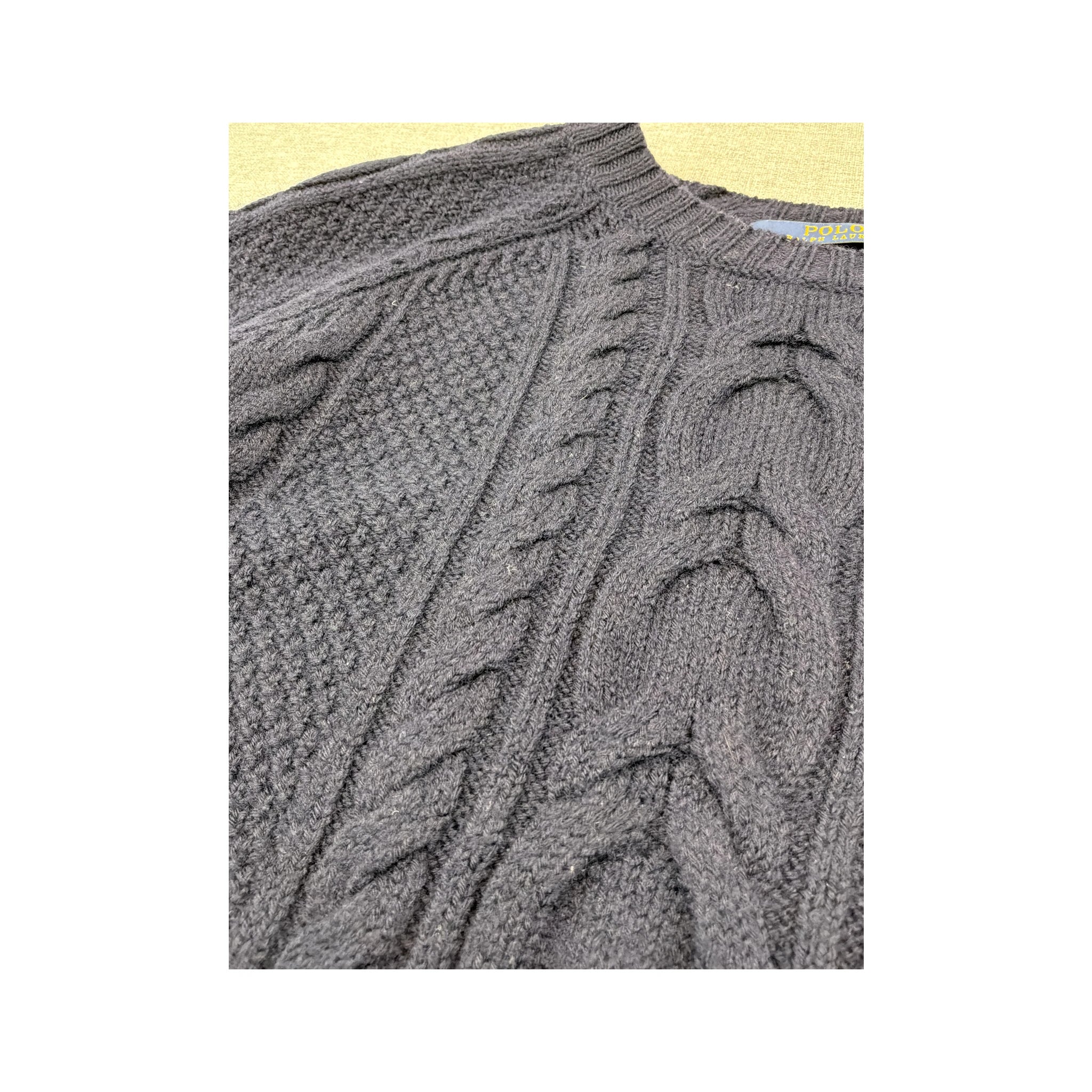 Polo Ralph Lauren Merino Wool Cable Knit Sweater
