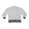 Lotto Floral Trim Quarter Zip Fleece