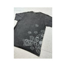 T-shirt Shiroi Neko em algodão com estampado de Caveira e Pinup