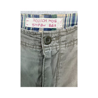 Scotch & Soda Beige Cotton Ripstop Cargo Shorts
