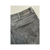 Wrangler Washed Black Cotton Blend Slim Straight Jeans