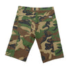 Compagnia dei Marines Woodland Camo Cotton Cargo Shorts