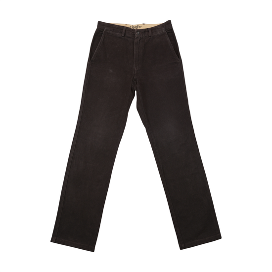Avirex Vintage Dark Brown Cotton Corduroy Pants