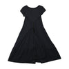 Marithé + François Girbaud Black Corset Back Fit and Flare Dress