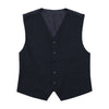 Dolce & Gabbana Navy Wool Blend Suit Vest