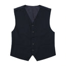 Dolce & Gabbana Navy Wool Blend Suit Vest