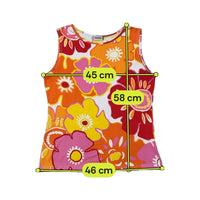 Yessica Retro Floral Tank Top