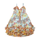 Sensation Floral Ruffle Hem Dress