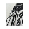Specchio Abstract Print Cowl Neck Slip Dress